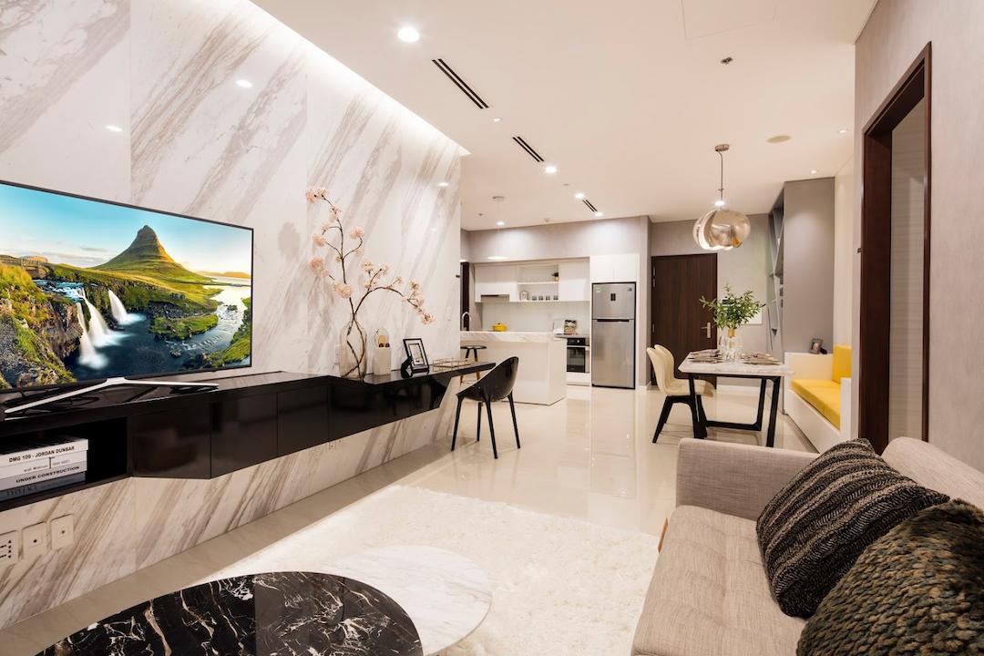căn hộ mẫu d'lusso